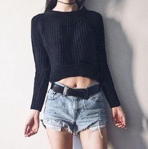 Pull&Bear Crop Sweater